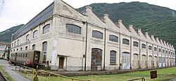 Werkstatt für Oberleitungen/Heizungsanlage und verschiedene Werkstätten
