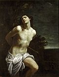 Hl. Sebastian, 1617–19, Öl auf Leinwand, 170 × 133 cm, Prado, Madrid