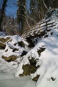 Die Klamm im Winter