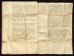 Verhandlungsunterlage Blatt 2