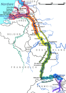 Durch welche bundesländer fließt der rhein