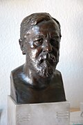 Richard von Krafft-Ebing (Bronzebüste von Theodor Charlemont, 1904)