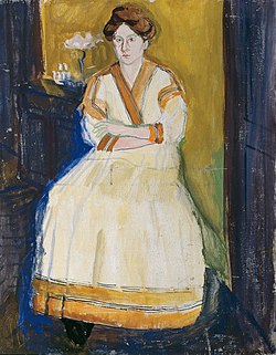 Mathilde Schönberg, vor dem Sommer 1907