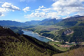 Nonstal, Santa-Giustina-Stausee