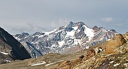 Lagaunspitze (links) von Nordosten