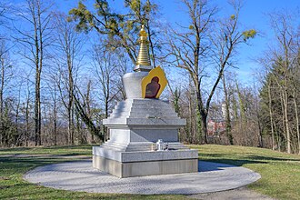Tibetisch-Buddhistische Stupa auf derFranz-Josephs-Höhe