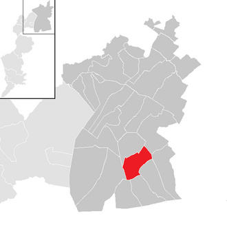 Lage der Gemeinde Sankt Andrä am Zicksee im Bezirk Neusiedl am See (anklickbare Karte)