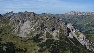 Sattelkopf aus Nordosten gesehen