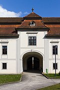 Osttrakt Eingangsturm vom Innenhof