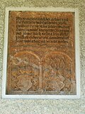 Gedenktafel auf dem Schlossbauernhof in Ibm
