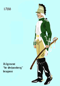Régiment de Schonberg dragons 1786 bis 1791