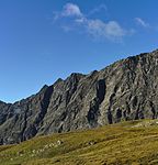 Seespitze, Östliche und Westliche Erlsbacher Spitze (Bildmitte) (von Norden)