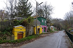 Senderstraße in Stammersdorf (Wien)