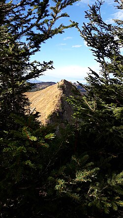 Seraspitz vom Weg zum Pfrondhorn gesehen