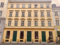 Geburtshaus Peter Kempny, Siebensterngasse 3, Wien VII.