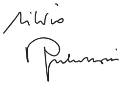 Unterschrift von Silvio Berlusconi