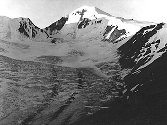 Similaun-Nordwand im Jahr 1981