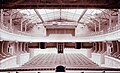 Sommerarena Baden mit Dach, Blick von der Bühne in den Zuschauerraum, 1906