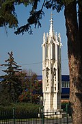 Spinnerin am Kreuz