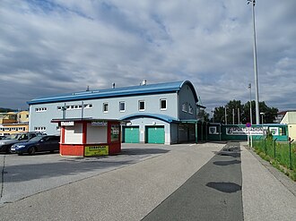 Das Sportstadion im Juli 2018