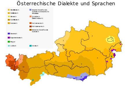 Dialekte in Österreich | AustriaWiki im Austria-Forum
