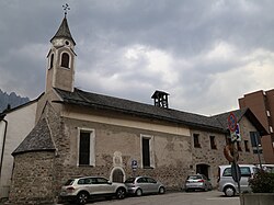 St. Katharina mit Spitalgebäude