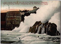 St.Maria Kaserne Dubrovnik (Gebäude 2015 noch existent)Koordinate 42° 38′ 28″ N, 18° 6′ 24″ O42.64111111111118.106666666667