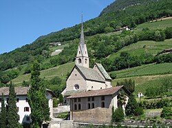 St. Stefan mit Friedhof in Pinzon