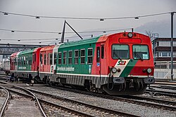 Die beiden ehehmaligen 5047er der Steiermarkbahn (5047 401 und 5047 402) in Weiz