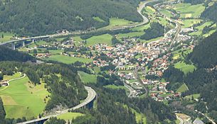 Steinach am Brenner von Süden