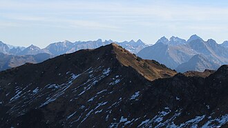 Steinmandl aus Westen