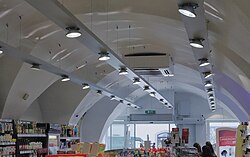 Gewölbe im Eingangsbereich