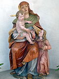 Anna Selbdritt in der Veits­kapelle der Stifts­kirche Schlägl (1664)