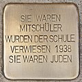Stolperstein BG BRG Oeversee