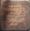 Stolperstein für Richard Metzl