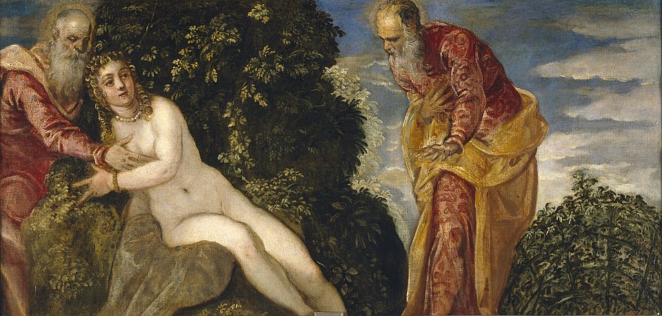 J. T.: Susanna und die Älteren (um 1552–1555), Museo del Prado