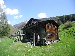 Die oberste der drei Mühlen