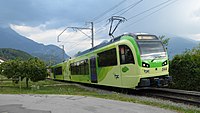 Die Vereinheitlichung der Fahr­leitungsspannung auf 1500 Volt veranlasste die Transports Publics du Chablais (TPC) zur Beschaffung von sieben Zahnrad-GTW für die Strecke Aigle–Ollon–Monthey–Champéry.