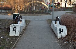 Skulptur „Tagtraumbrücke“