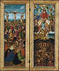 Kreuzigung und Jüngstes Gericht, Diptychon, Metropolitan Museum of Art, New York