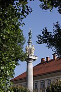 Levstik-Platz mit Mariensäule