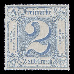 2 Silbergroschen von 1866