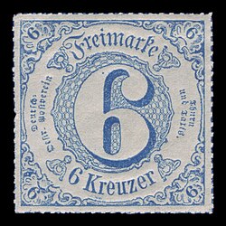 6 Kreuzer von 1866