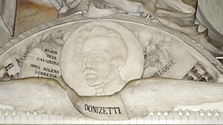 Detail des Grabsteins