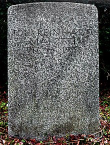 Toni Reinhard-Maiotti (1917–1965) Professor, Romanist, Spanisch- und Italienischlektor Grab auf dem Friedhof Hörnli, Riehen, Basel