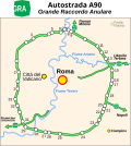 A90 bei Rom