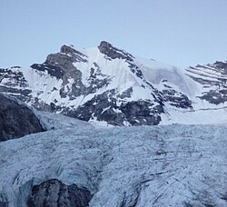 Trafoier Eiswand von Norden