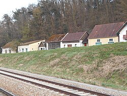 Vorberg-Kellergasse, Waldandachtgasse in Traismauer (Traismauer)