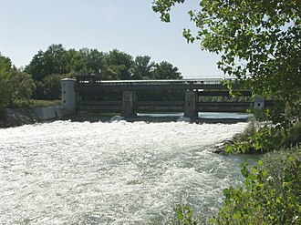 Kraftwerk Traunwehr