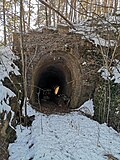 Bergseitiger Tunnelausgang